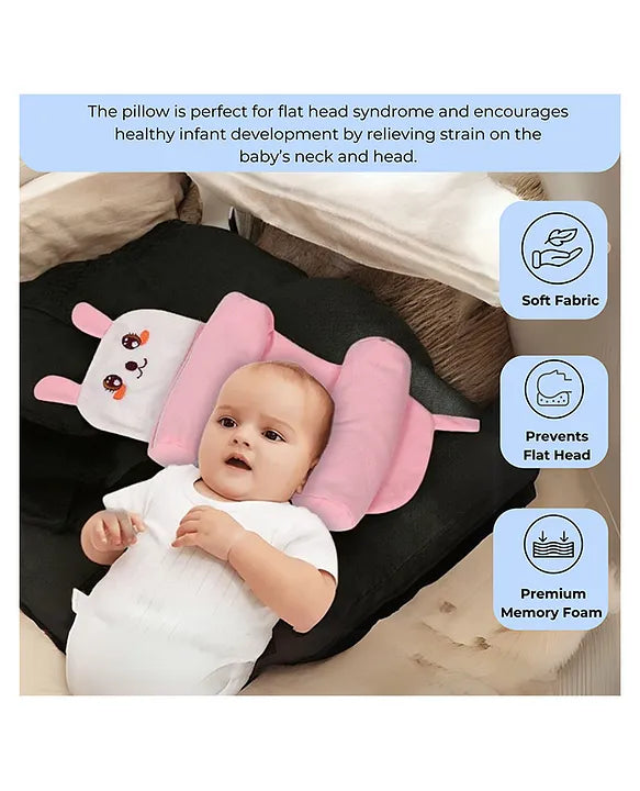 🍼 Baby Head Shaping Support Pillow