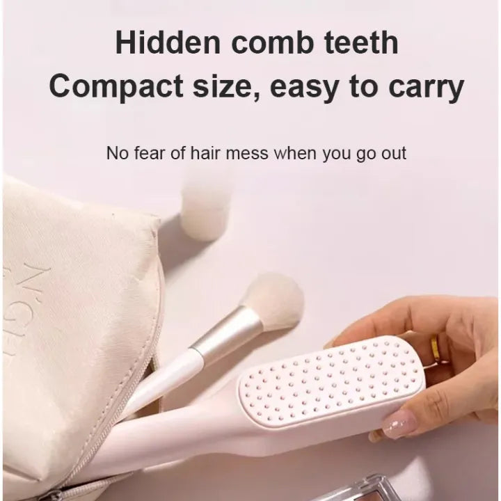 Self-cleaning Anti-static Massage Comb for Adults and Kids