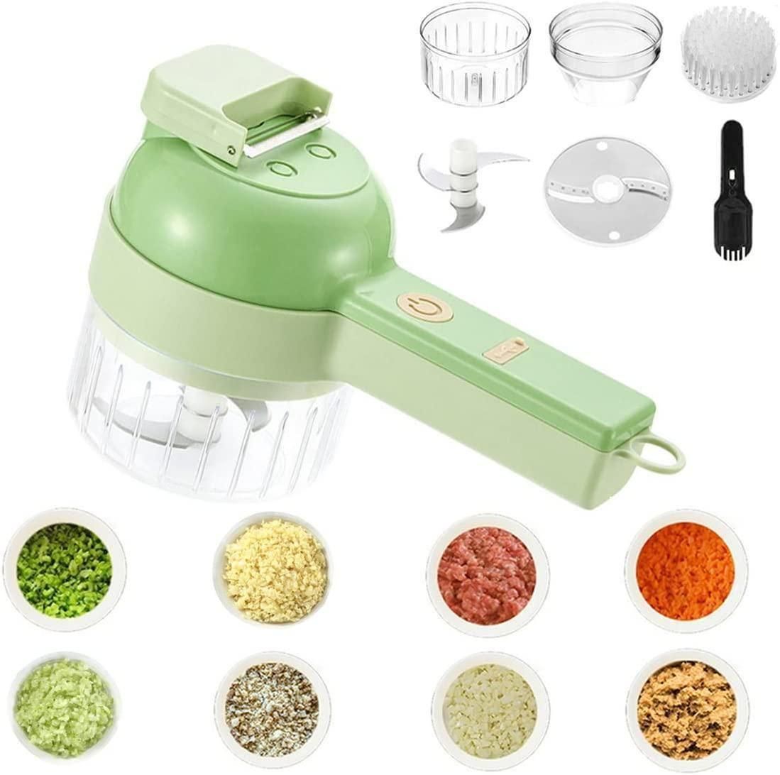 Manual Vegetable Chopper & Garlic Grinder