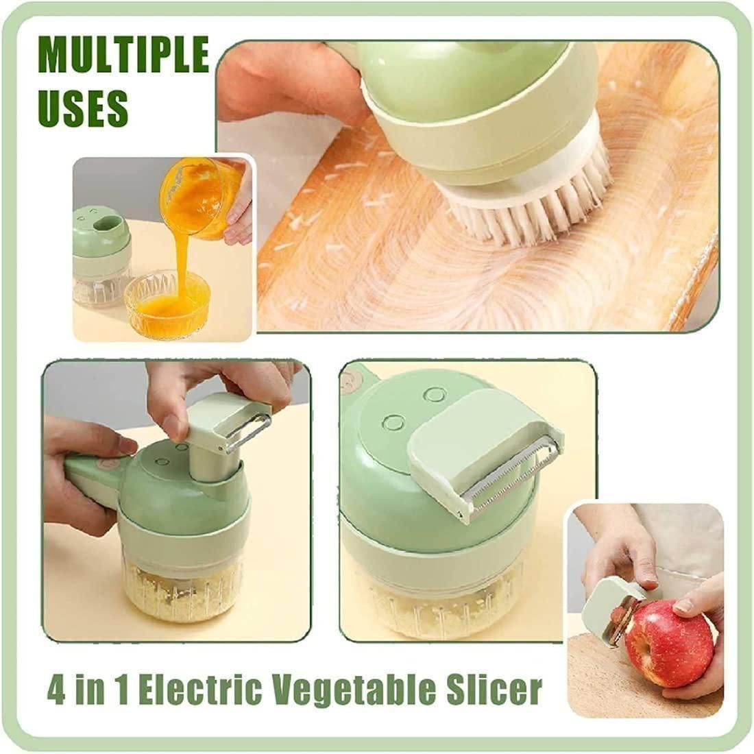 Manual Vegetable Chopper & Garlic Grinder