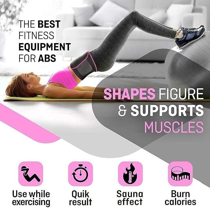 Waist Trainer Sweat Belt for Women & Men – Slimming, Fitness & Back Support