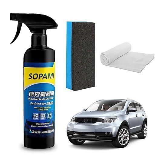 I Quick Effect Car Coating Agent – 50ml | Long-Lasting Gloss & Paint Protection pack of 2