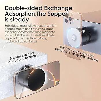 Super Strong Vacuum Suction Holder – Works on Any Smooth Surface!