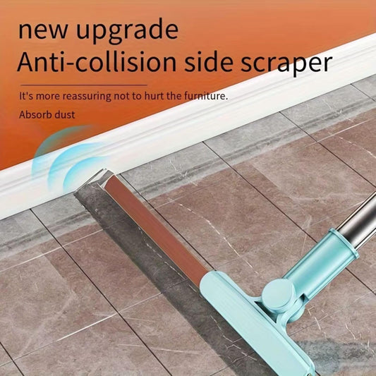 Floor Squeegee Silicone Blade Long Handle (pack of 1)