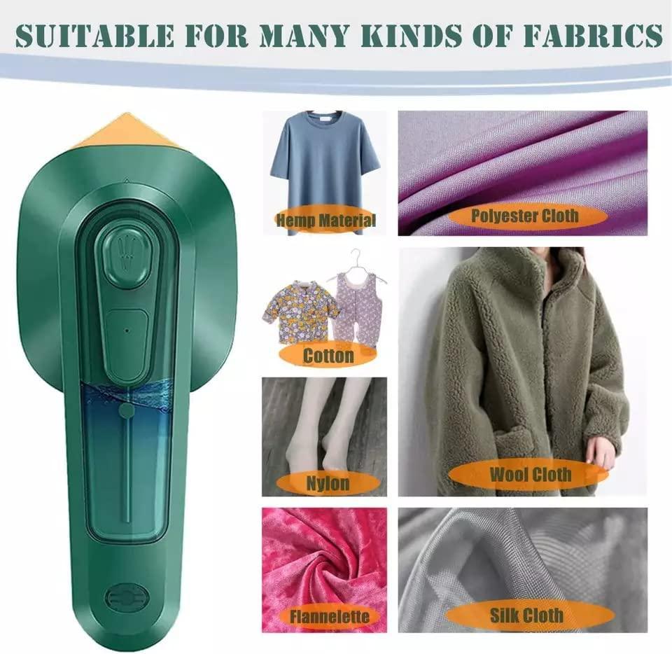 Mini Portable Electric Iron – Handheld Travel Steamer for Clothes | Quick Heat-Up & Compact Design