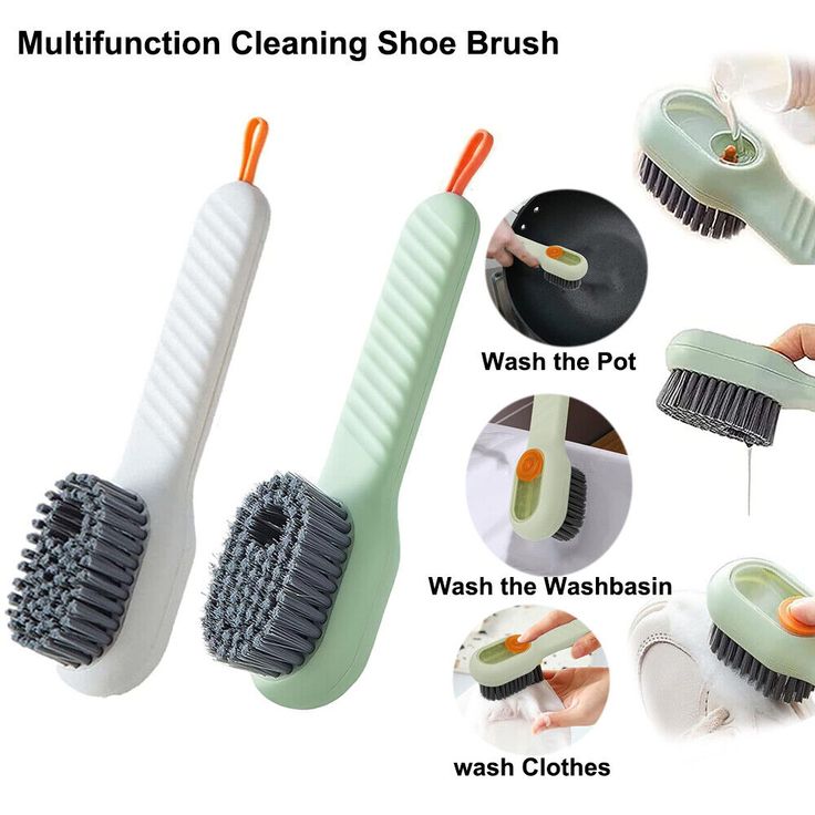 Multifunctional Shoe Brush – Easy Cleaning for Sneakers, Shoes & More