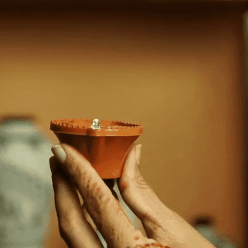 Water Sensor LED Diyas – Automatic Water-Activated Diwali Lamps for Home & Festive Décor (Pack 6/12/18/24)