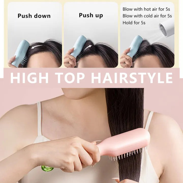 Self-cleaning Anti-static Massage Comb for Adults and Kids