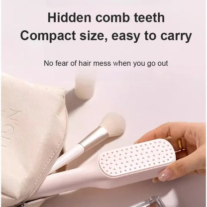 Self-cleaning Anti-static Massage Comb for Adults and Kids
