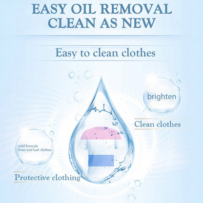 Fresh Clean Active Enzyme Laundry Stain Remover – Premium Collection Detergent Booster for Tough Stains