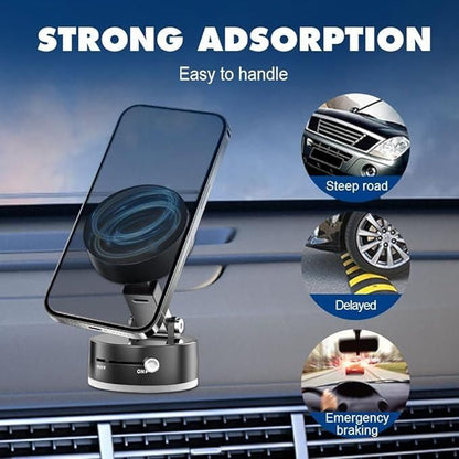 Super Strong Vacuum Suction Holder – Works on Any Smooth Surface!