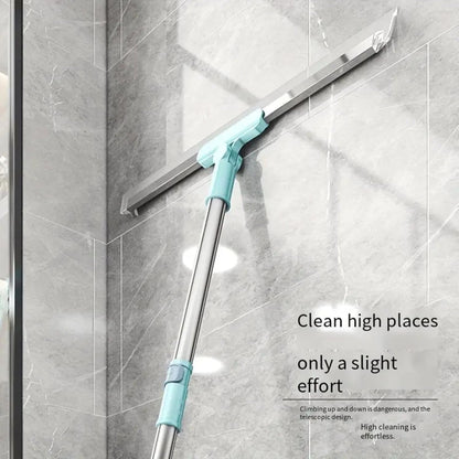 Floor Squeegee Silicone Blade Long Handle (pack of 1)