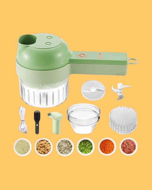 Manual Vegetable Chopper & Garlic Grinder
