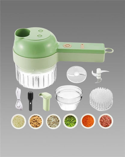 Manual Vegetable Chopper & Garlic Grinder